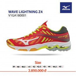 Giày bóng chuyền WAVE LIGHTNING Z4 ĐỎ VÀNG